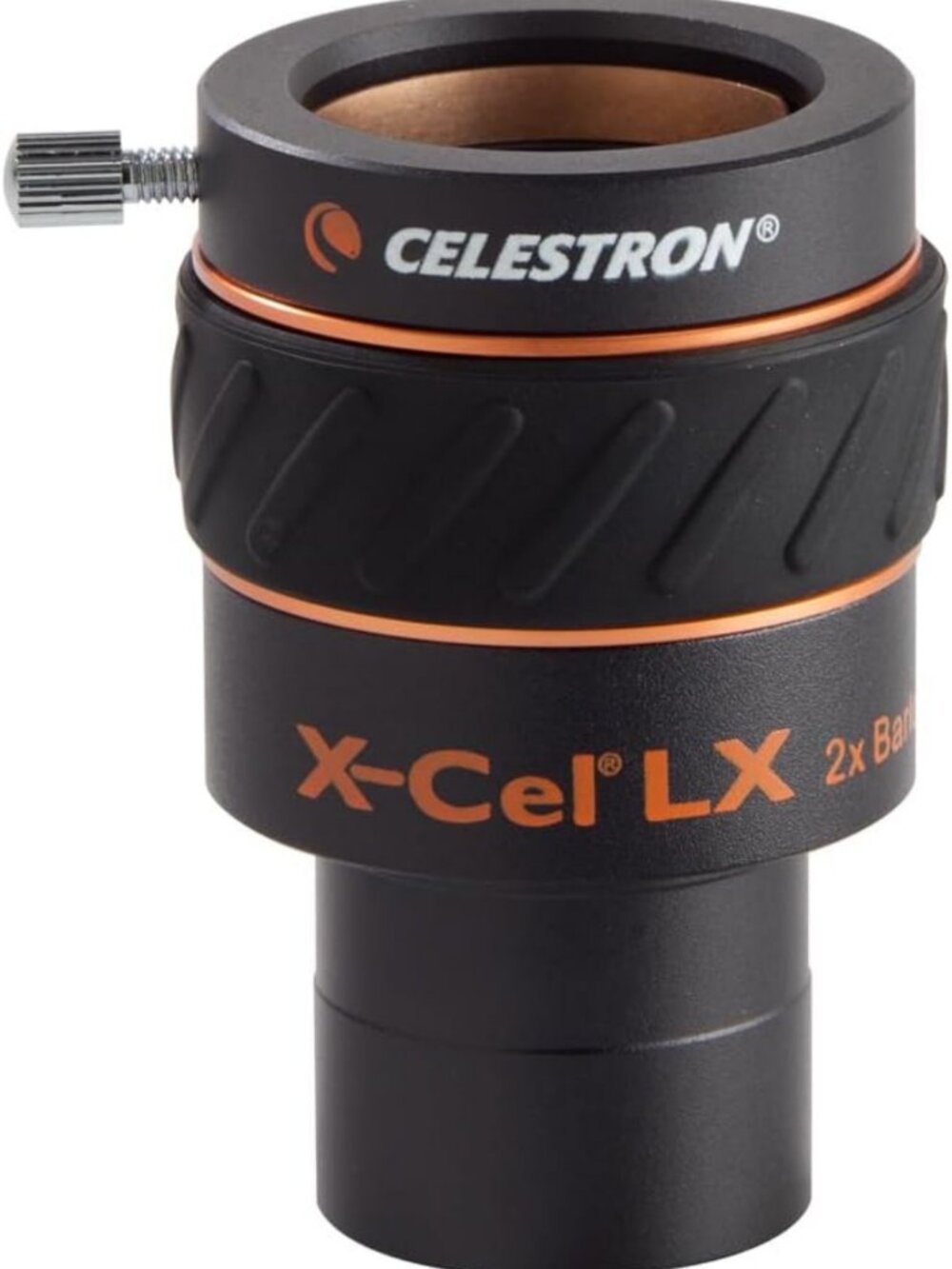 High-Quality 2X Barlow Lens for Telescope Eyepieces - 1.25 Inch, Enhanced